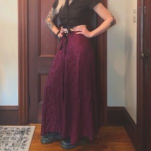 Arkivestry Lace Up Vintage Skirt